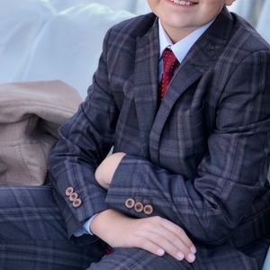 Boys tailored suit set